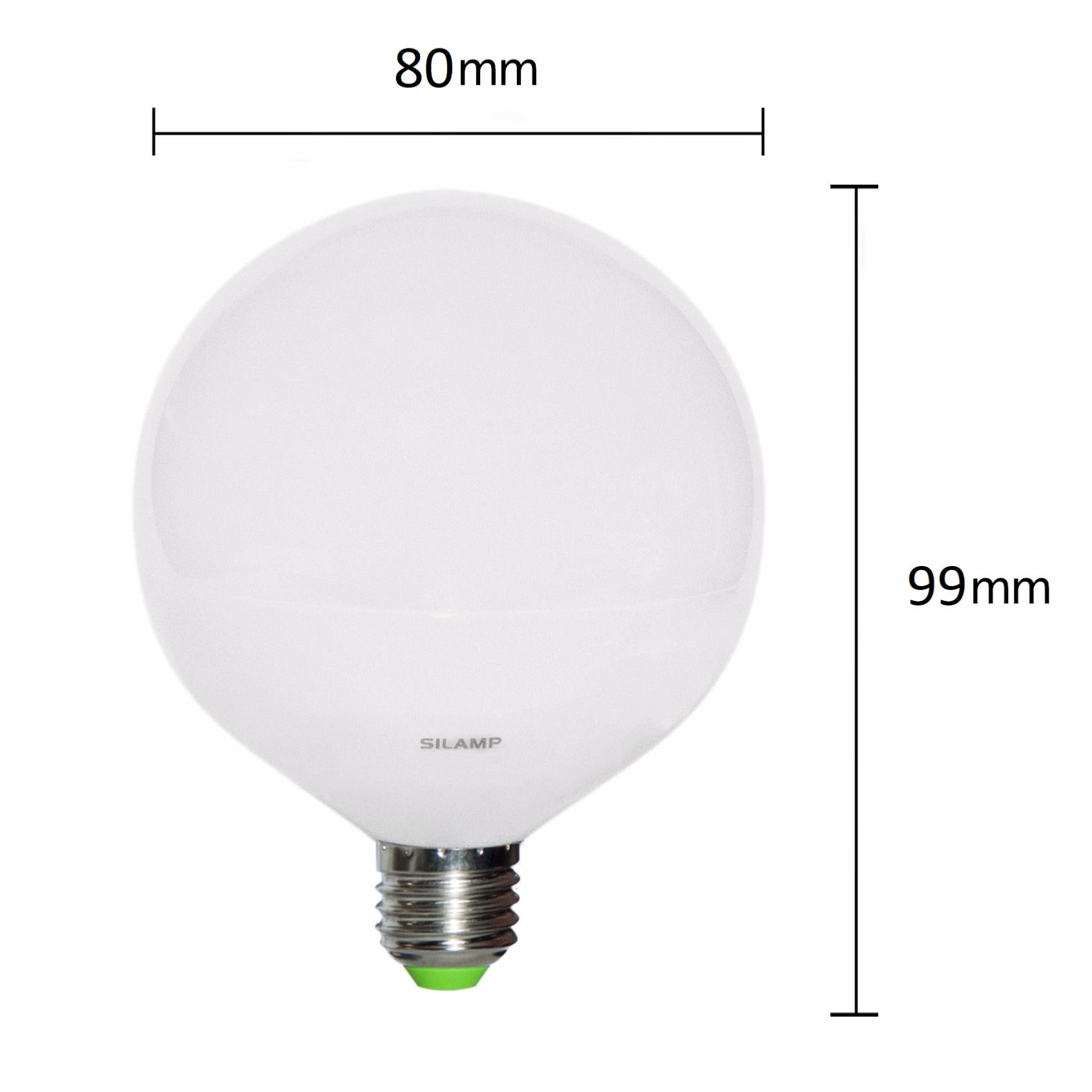 Ampoule LED E27 8W 220V G80 300°