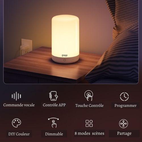 Lampe de Chevet WiFi RGBW 2A