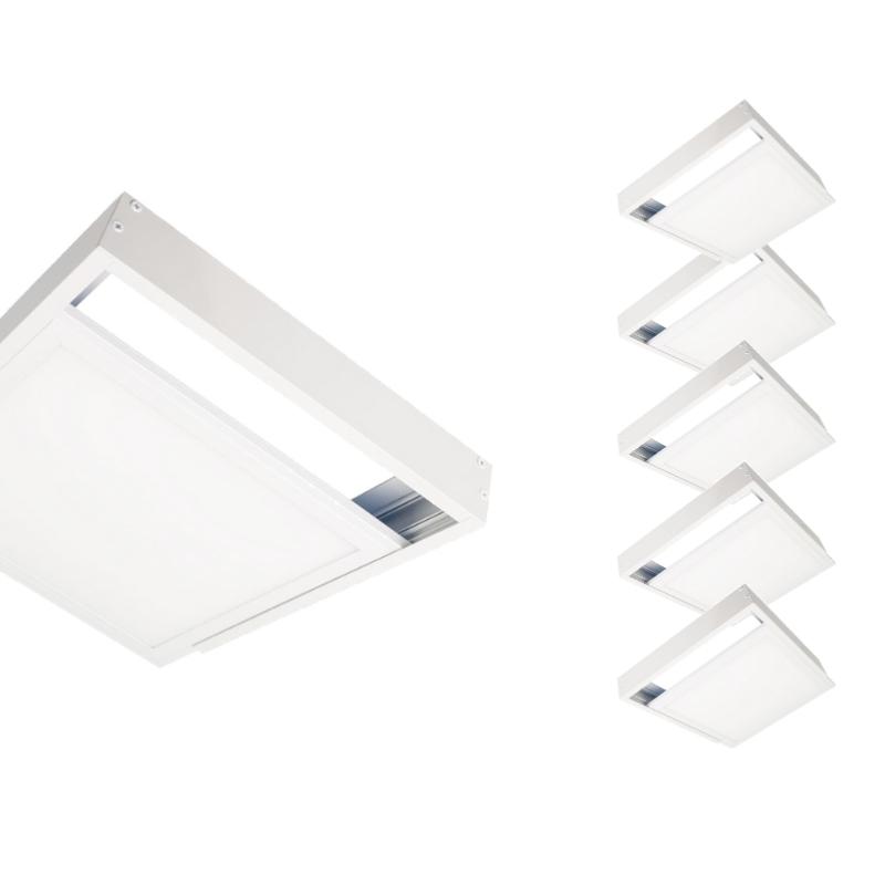 Kit Saillie BLANC pour Panneau LED 60x60 Slim (Pack)