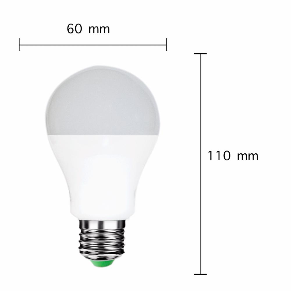 Ampoule LED E27 8W 220V A60 220° Anti-Blackout