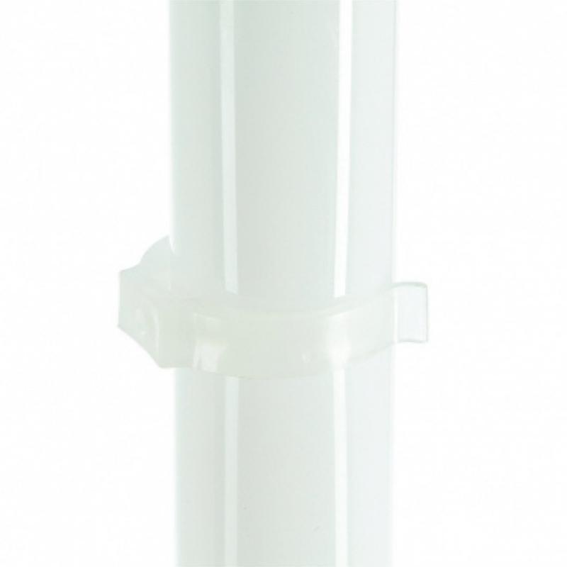 Lampe Tube Néon sur Pied Blanc 134cm