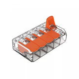 Borne de raccordement à levier 5 entrées