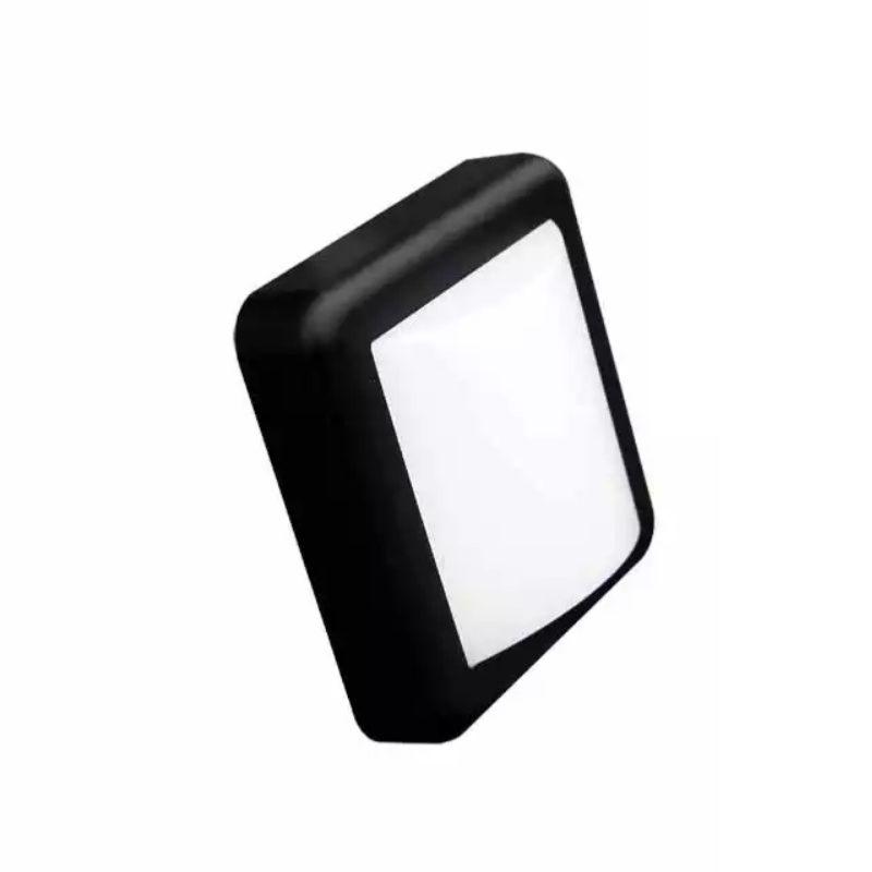 Applique Murale LED 4W Noire Carrée IP65