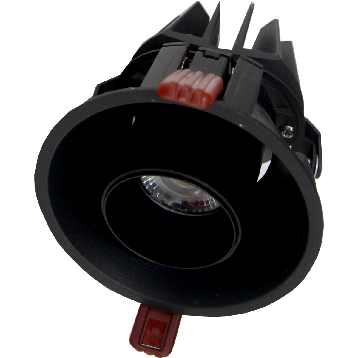 Downlight Spot LED COB Orientable Dimmable Rond Noir 9W 120°