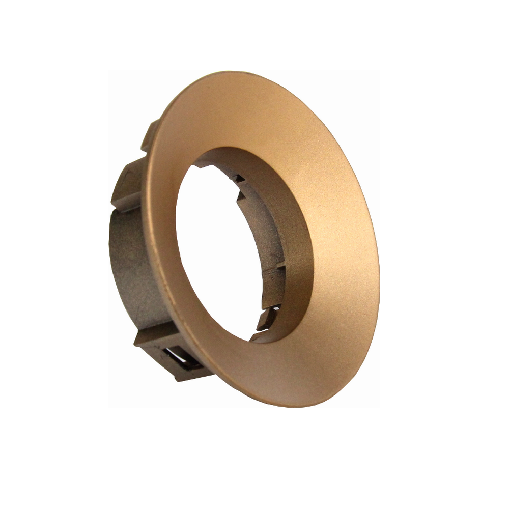 Cadre à Spot DORE pour Spot LED sur rail 12W 38° Monophasé Dimmable