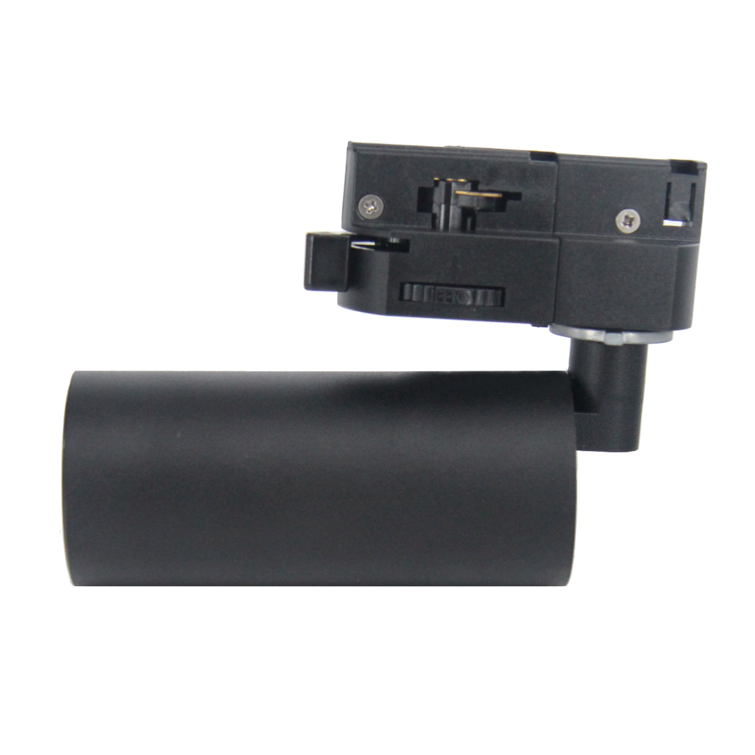 Spot LED sur rail 6W 38° Monophasé NOIR