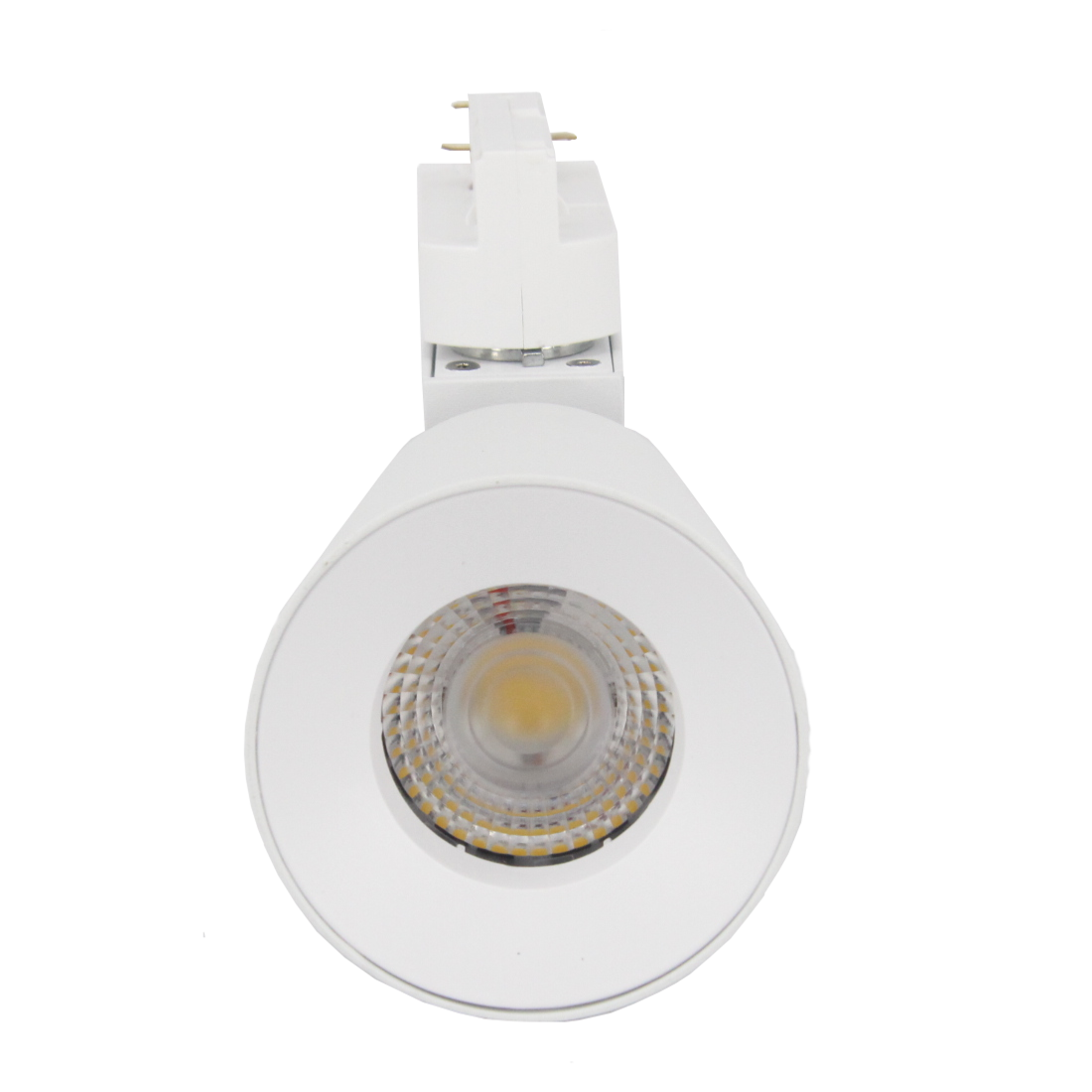 Spot LED sur rail 12W 38° Monophasé Dimmable BLANC