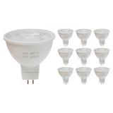 Ampoule LED GU5.3 / MR16 12V 8W SMD 80° (Pack de 10)