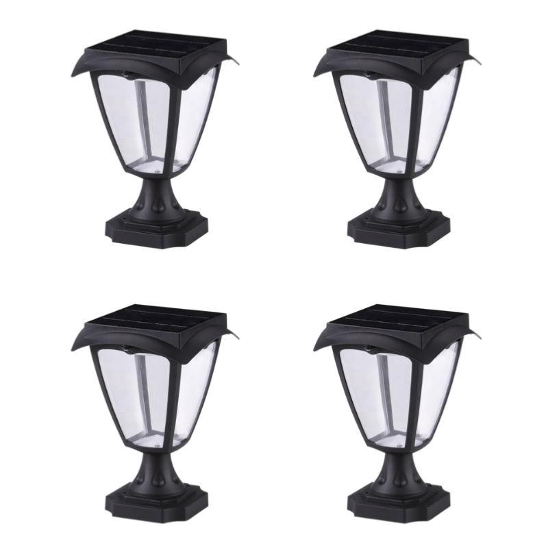 Lanterne Solaire Connectée à poser RGBW IP54 (Lot de 4)