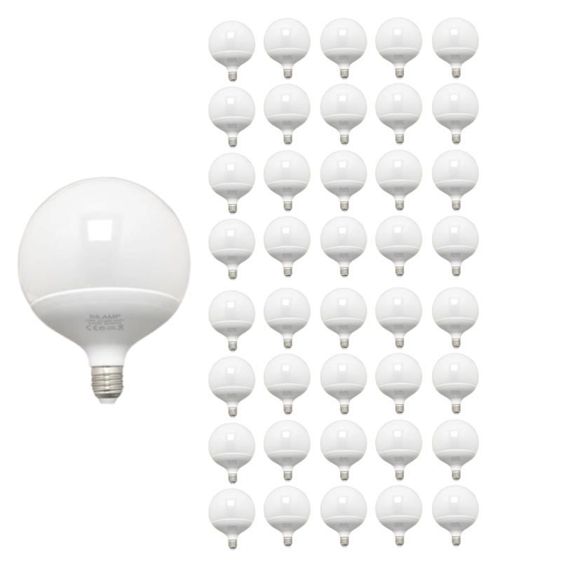 Ampoule LED E27 25W 220V G140 300° Globe - Pack de 40