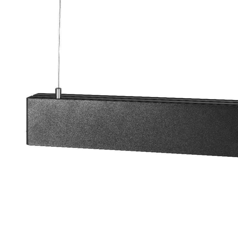 Suspension Linéaire LED 120cm 40W Interconnectable NOIR