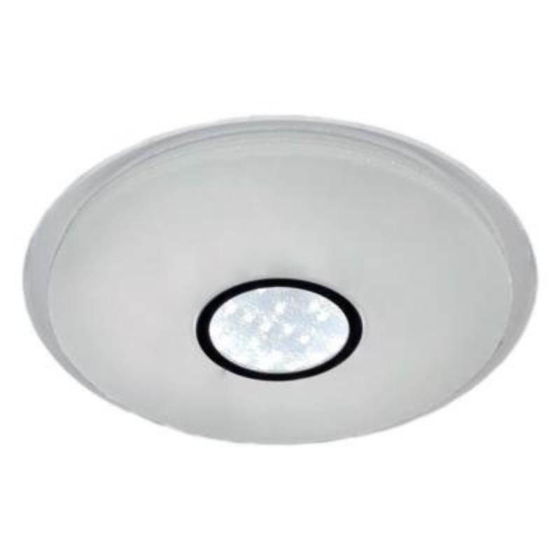 Plafonnier LED Rond à Lumière Variable 40W Blanc Opaque 220V