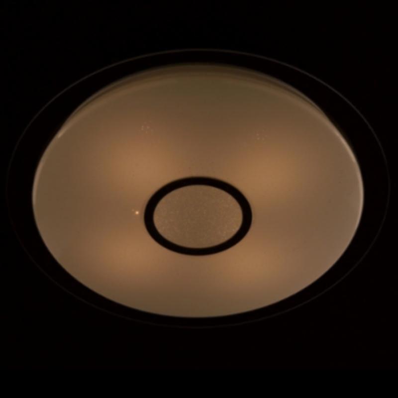 Plafonnier LED Rond à Lumière Variable 40W Blanc Opaque 220V