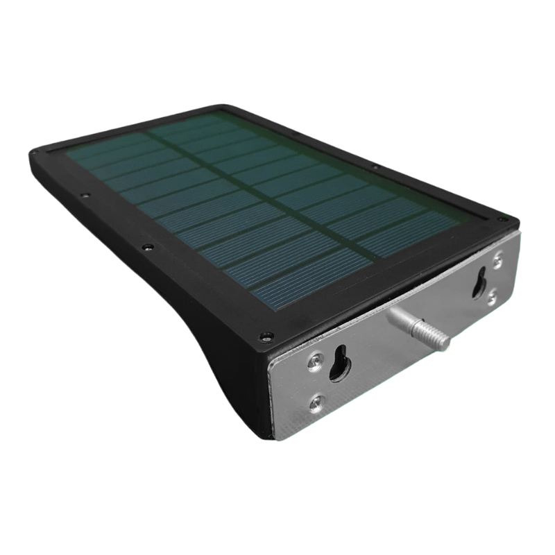 Applique Murale Solaire LED Noire 2.5W avec Détecteur de Mouvement