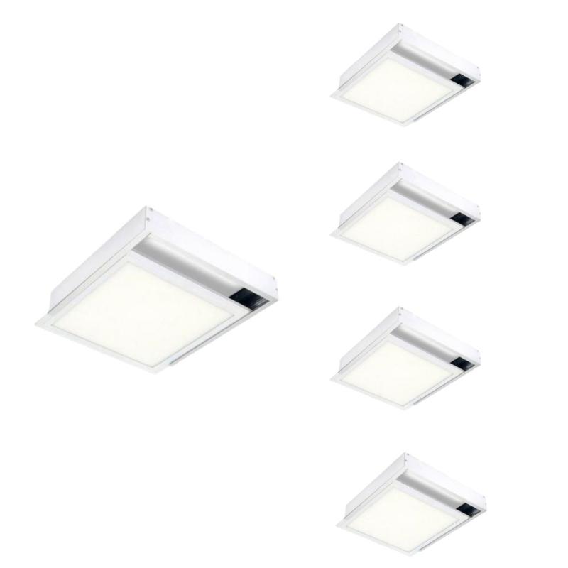 Kit Saillie BLANC pour Panneau LED 30x30 Slim (Pack)