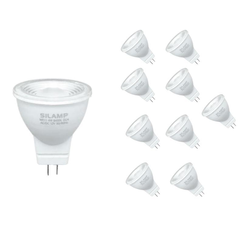 Ampoule LED GU4 / MR11 4W 12V (Pack de 10)