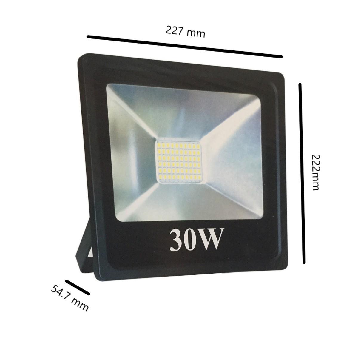 Projecteur LED 30W IP20 NOIR