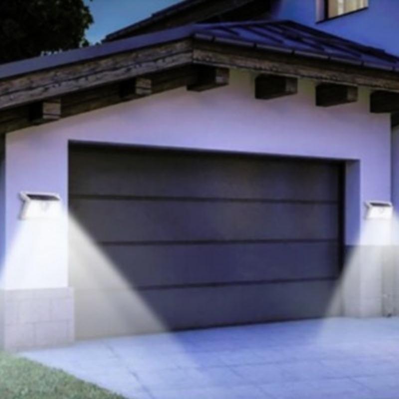 Applique Murale Solaire LED 0.65W IP44 33 Led avec Détecteur de Mouvement