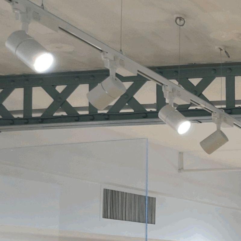Kit de suspension Blanc pour Rail Triphasé