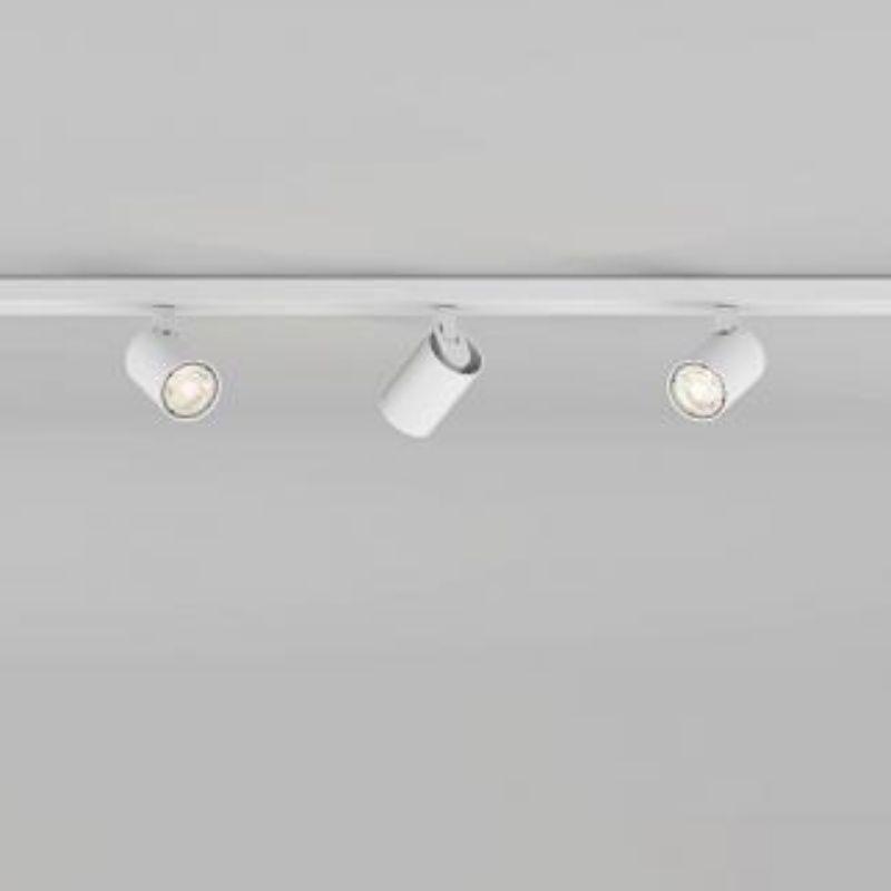 Spot LED sur Rail 20W 80° SMD Monophasé BLANC