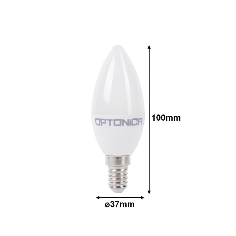 Ampoule LED E14 3.7W 220V C37 180° - Silamp France