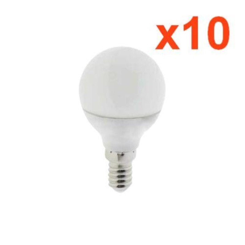 Ampoule LED E14 6W 220V G45 Dimmable (Pack de 10) - Silamp France