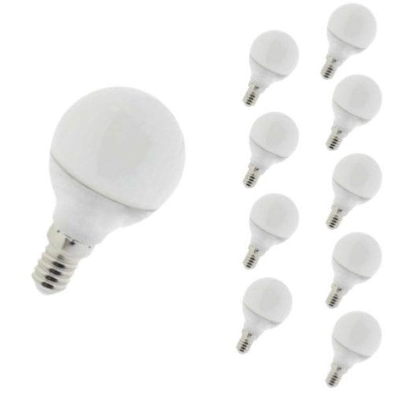 Ampoule LED E14 6W 220V G45 Dimmable (Pack de 10) - Silamp France