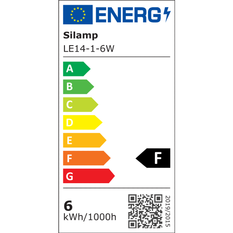 Ampoule LED E14 6W 220V G50 220° - Pack de 10 - Silamp France