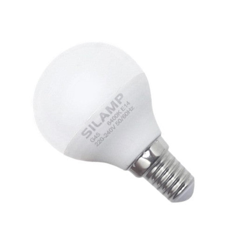 Ampoule LED E14 8W 220V G45 300° - Silamp France