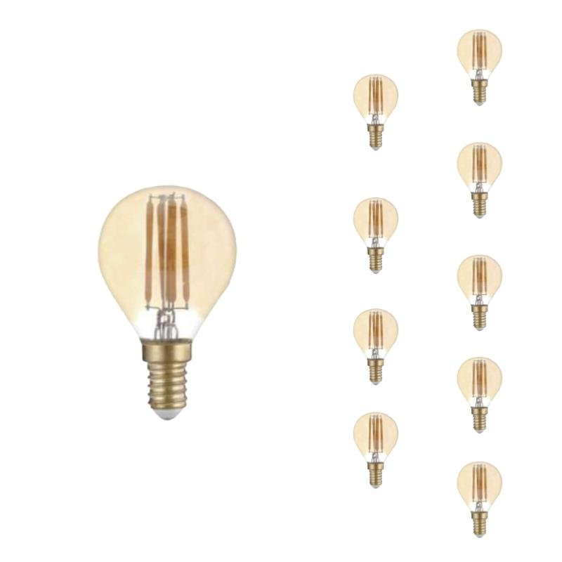 Ampoule LED E14 Filament 4W G45 (Pack de 10) - Silamp France