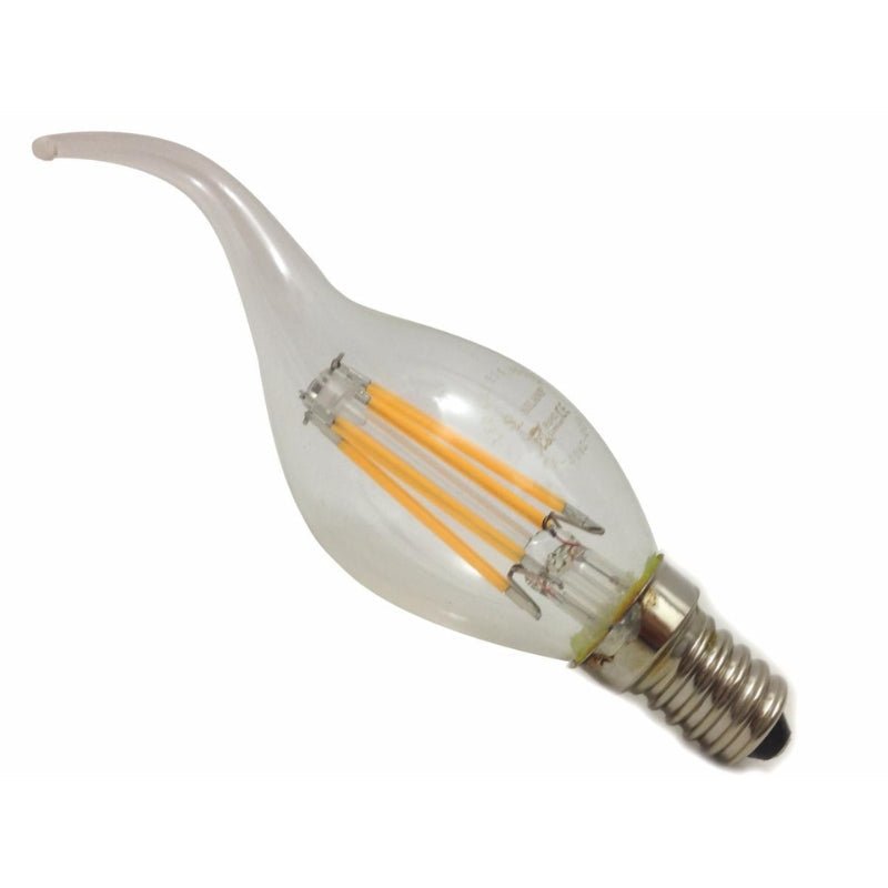 Ampoule LED E14 Flamme Filament 6W 220V 360° - Silamp France