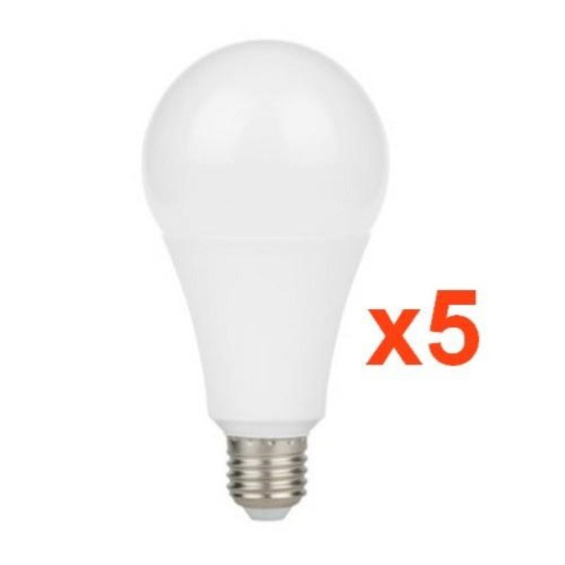 Ampoule LED E27 13W A60 220V 230° (Pack de 5) - Silamp France