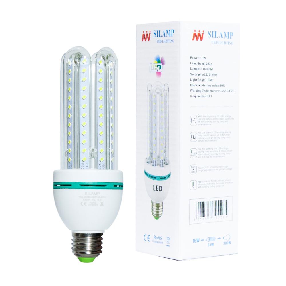 Ampoule LED E27 16W 220V SMD2835 CFL 360° Lynx (Pack de 10) - Silamp France