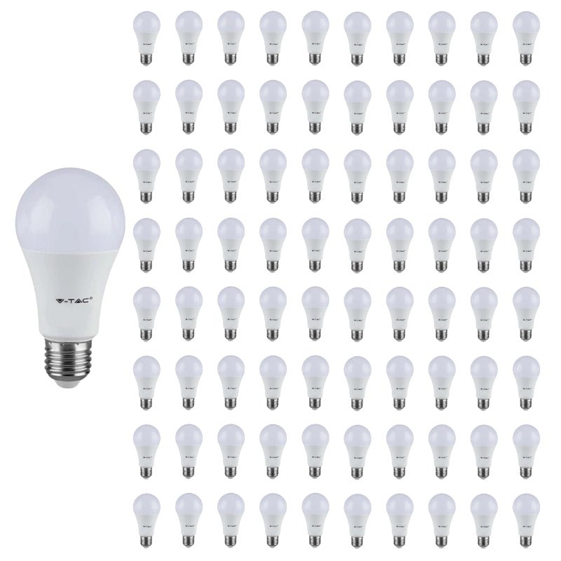 Ampoule LED E27 8.5W A60 200° (Pack de 100) - Silamp France