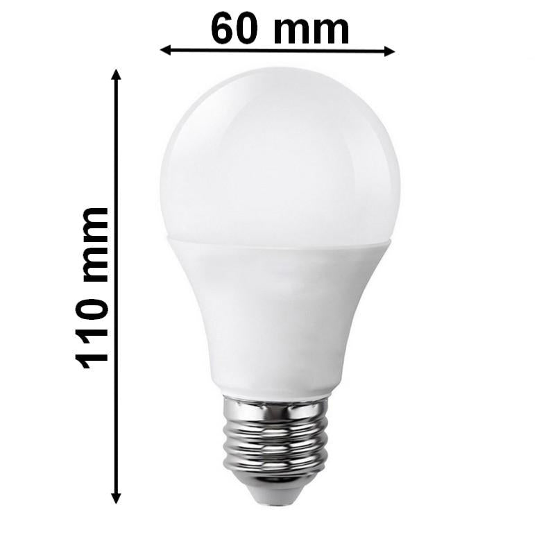 Ampoule LED E27 9W 220V A60 180° (Pack de 10) - Silamp France