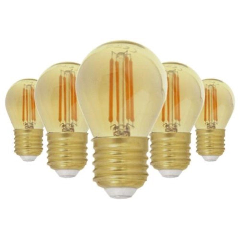 Ampoule LED E27 Filament Dimmable 4W G45 Classique (Pack de 5) - Silamp France