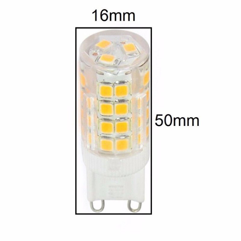 Ampoule LED G9 5W 220V SMD2835 51LED 360° - Silamp France