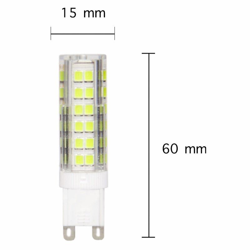 Ampoule LED G9 7W 220V SMD2835 75LED 360° - Silamp France