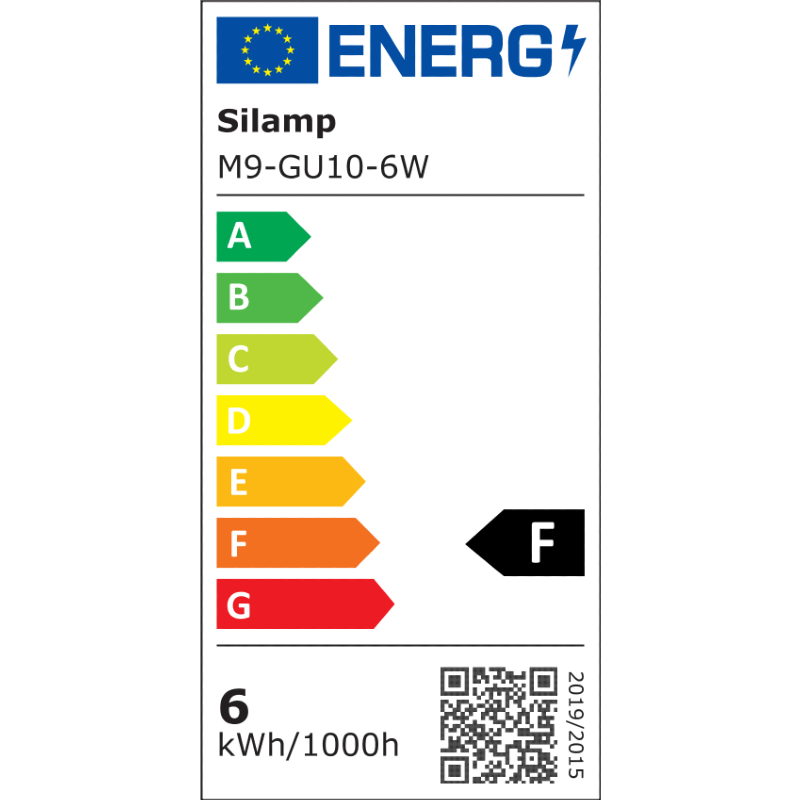 Ampoule LED GU10 6W 220V SMD2835 PAR16 10LED 100° (Pack de 10) - Silamp France