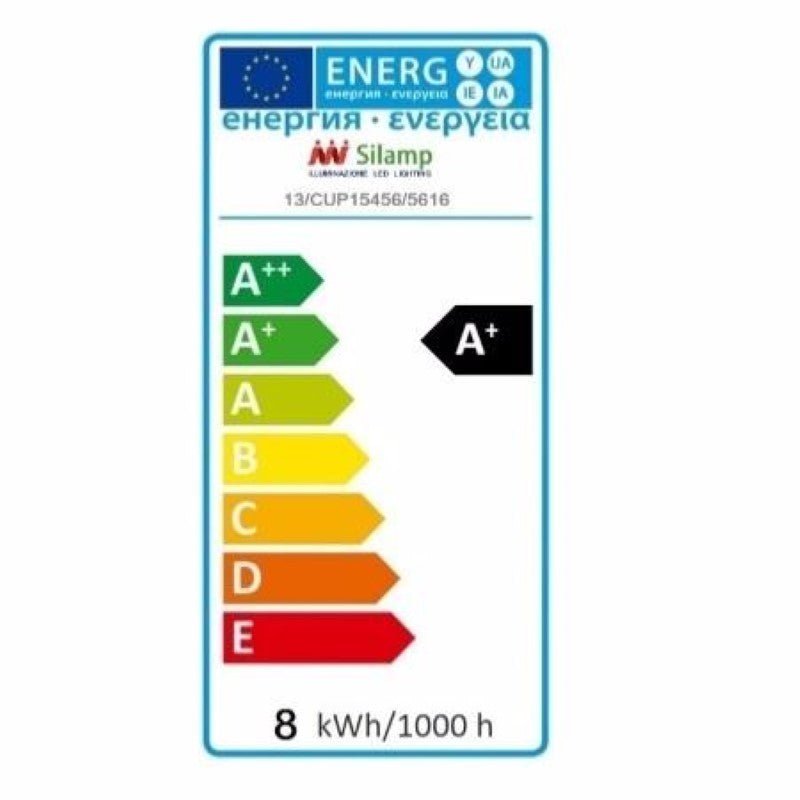 Ampoule LED GU10 8W 220V SMD2835 PAR16 10LED 80° - Silamp France