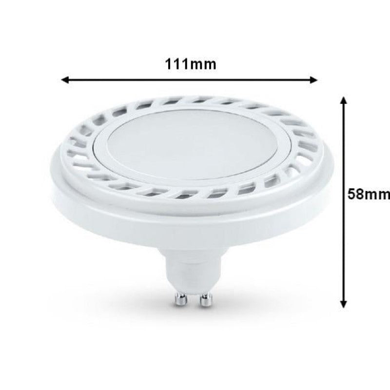 Ampoule LED GU10 AR111 9W - Silamp France