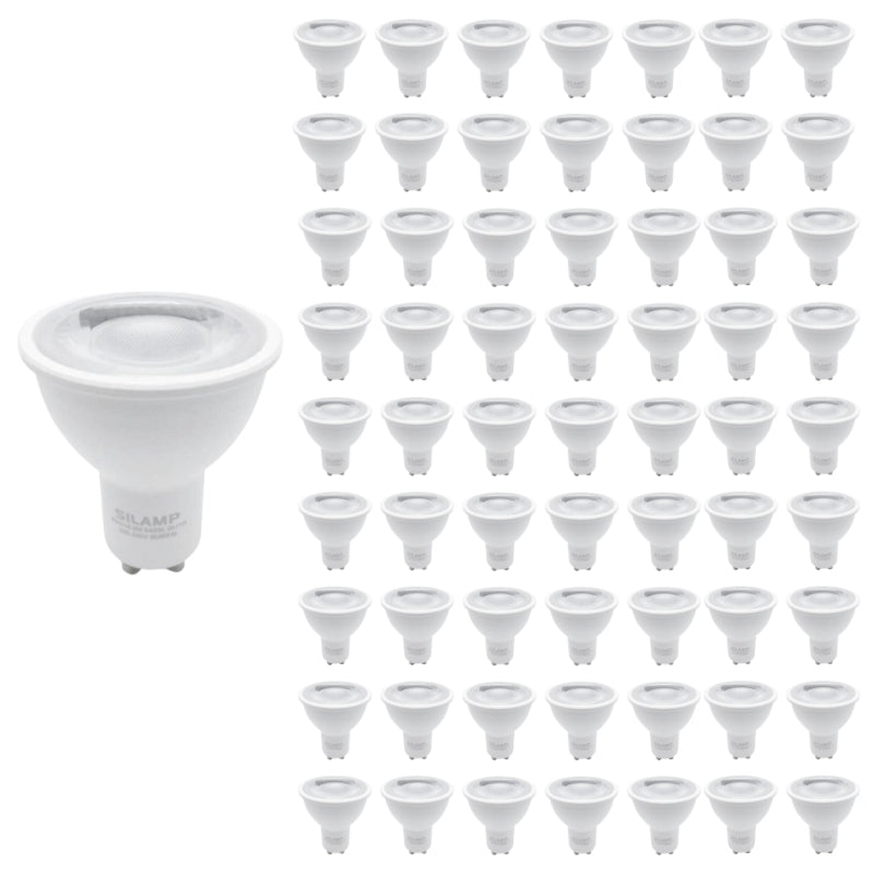 Ampoule LED GU10 Dimmable 8W 220V SMD2835 PAR16 60° (Pack de 100) - Silamp France