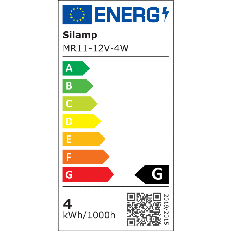 Ampoule LED GU4 / MR11 4W 12V (Pack de 10) - Silamp France