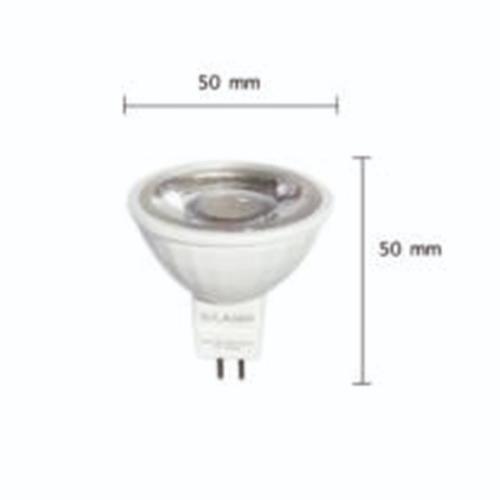 Ampoule LED GU5.3 / MR16 12V 8W SMD 80° (pack de 10) - Silamp France