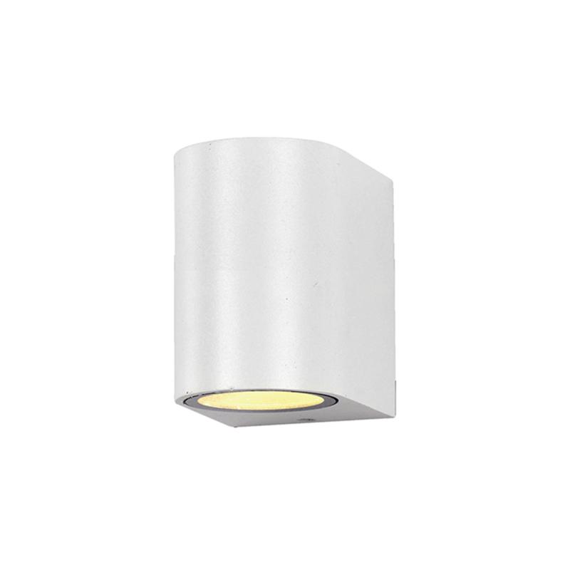 Applique Murale Blanche LED IP44 pour Ampoule GU10 - Silamp France