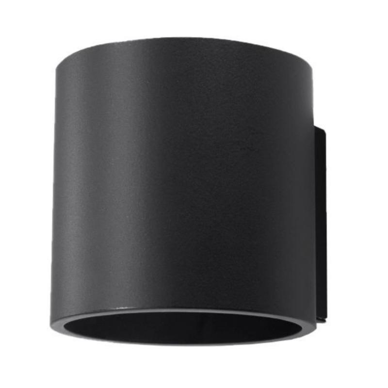 Applique Murale Cylindre Noir pour Ampoule G9 - Silamp France