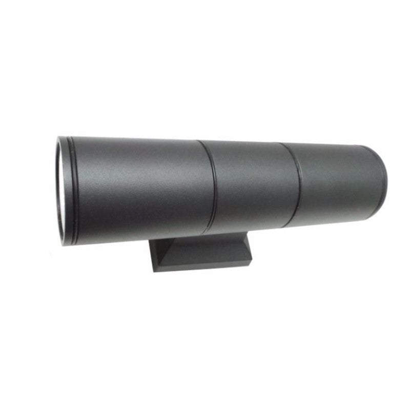 Applique Murale Noire LED IP44 Double Faisceau 10W - Silamp France