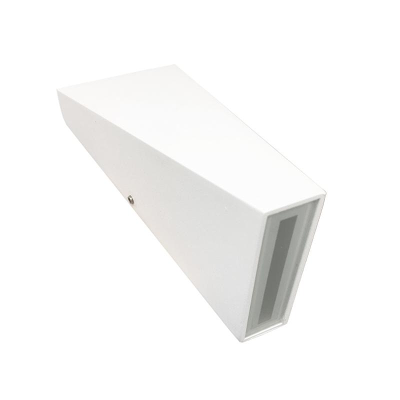 Applique LED Murale 10W IP44 Double Faisceaux BLANC