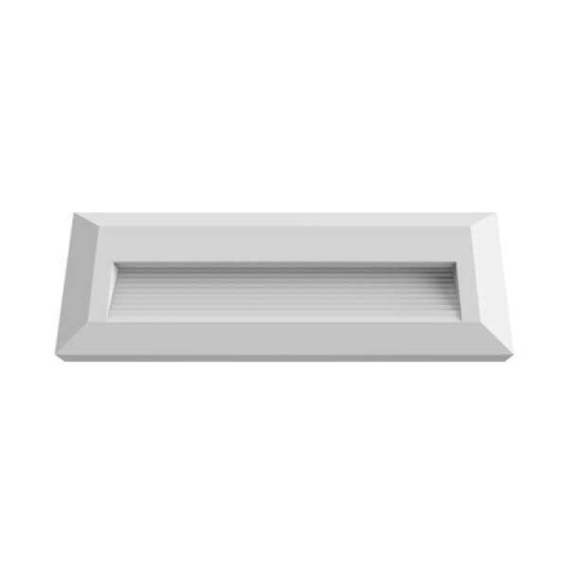 Balise LED en Saillie Rectangle 3W 220V 65° Blanche IP65 pour Escaliers - Silamp France