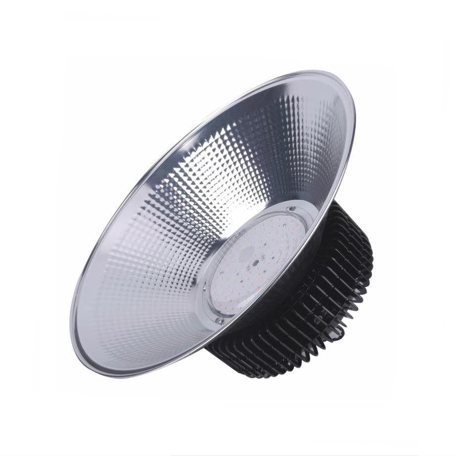 Cloche LED Industrielle 200W 120° NOIR IP44 - Silamp France